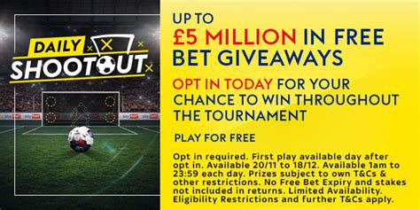 ⚽ Sky Bet Daily Shootout is our free.